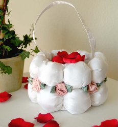 Sweetheart Rose Collection: Flower Girl Basket