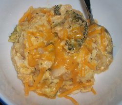 Slow Cooker Chicken, Broccoli And Cheese Tater Tot Casserole
