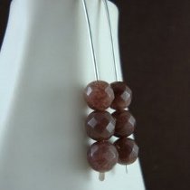 Hammered Bead Earrings