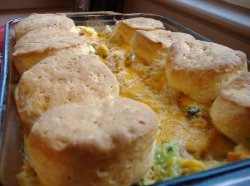 Tara's Chicken and Biscuit Casserole