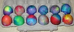 Tie Dye Easter Eggs