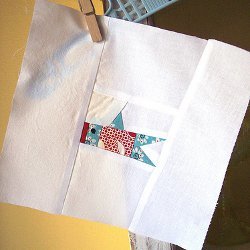 Gone Fishin Paper Piecing Block