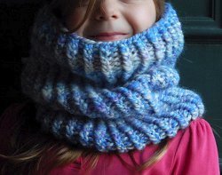 Quick Knit Wool Cowl