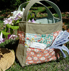 Quilted Garden Tote