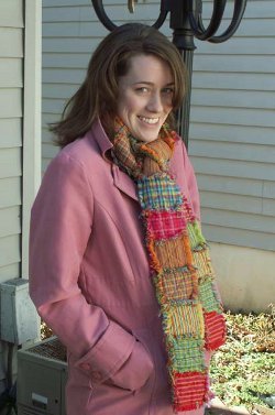 Quilted Homsepun Scarf