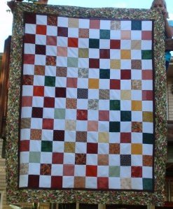 Charming Checkerboard Quilt Charming Checkerboard Quilt