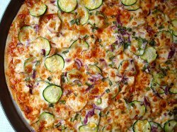 Thin Crust Thai Chicken Pizza Like Papa Murphy's