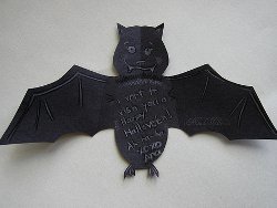 Folded Bat Wings Card
