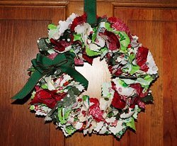 Shabby Chic Ruffle Wreath