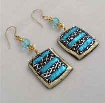 Retro Friendly Plastic Earrings