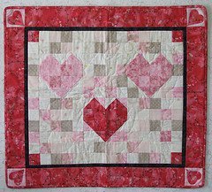 Mosaic Hearts Quilt