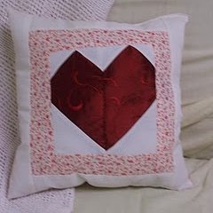 Beginner's Patchwork Heart Pillow