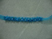 Spring Ribbon and Bead Necklace