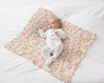 Baby Pom Pom Crochet Blanket