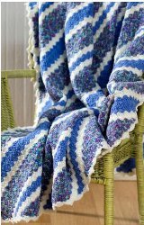 Corner to Corner Crochet Throw