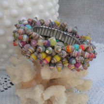 Cha Cha Paper Beads Bracelet