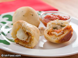 Sicilian Pizza Puffs Sicilian Pizza Puffs