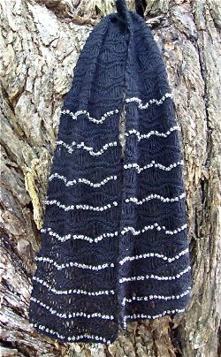 Falling Snow Scarf Falling Snow Scarf