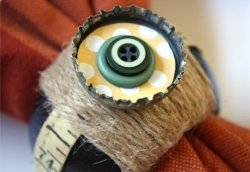 Twine Napkin Rings for Autumn