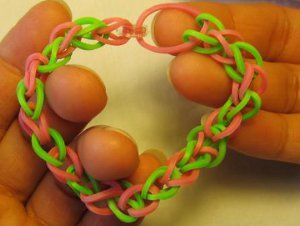 Loopy Rubber Band Bracelet