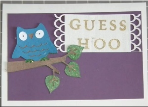 Guess Hoo Card
