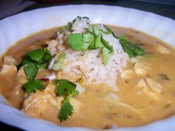 Spicy Chicken Pumpkin Soup