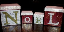 Christmas Carol Decorative Boxes