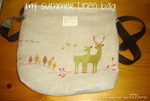 My Summer Linen Bag
