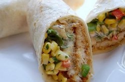 T.G.I. Friday's Fish Tacos with Corn Salsa