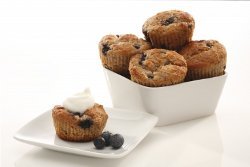Honey Scented Blueberry Muffins
