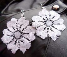 Easy Lace Earring Tutorial