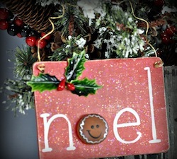 Gingerbread Noel Sign Gingerbread Noel Sign