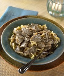 Creamy Beef, Mushrooms, and Noodles