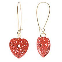 Lacy Heart Earrings