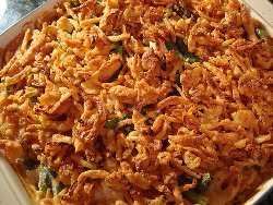 Twisted Chicken Mushroom and Green Bean Casserole