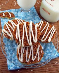 Homemade White Chocolate Samoa Girl Scout Cookies