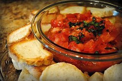 Copycat Olive Garden's Bruschetta al Pomodoro