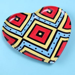 Colorful Tribal Plate