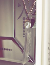 Whimsical Crystal Ball Necklace