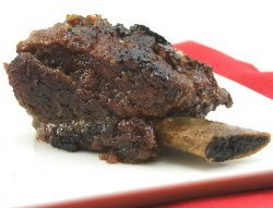 Braised Short Ribs with Honey Garlic Glaze