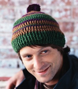 Retro Crochet Hat