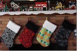 Lined Christmas Stockings