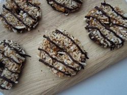 Copycat Girl Scout Samoa Cookies