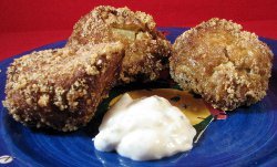 Low Carb Tuna Cakes and Tartar Sauce
