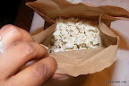 Homemade Microwave Popcorn