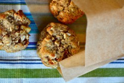 Whole Grain Banana Pecan Breakfast Cookies
