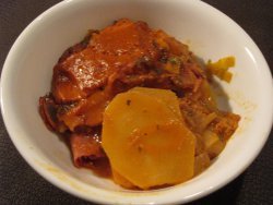 Slow Cooked Ham and Potato Casserole