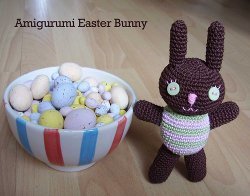 Amigurumi Chocolate Easter Bunny