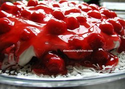 Red and Wild Cherry Torte