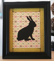 Pretty Bunny Silhouette